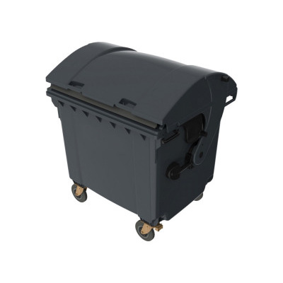 Plastikowy kontener 1100 l na odpady komunalne